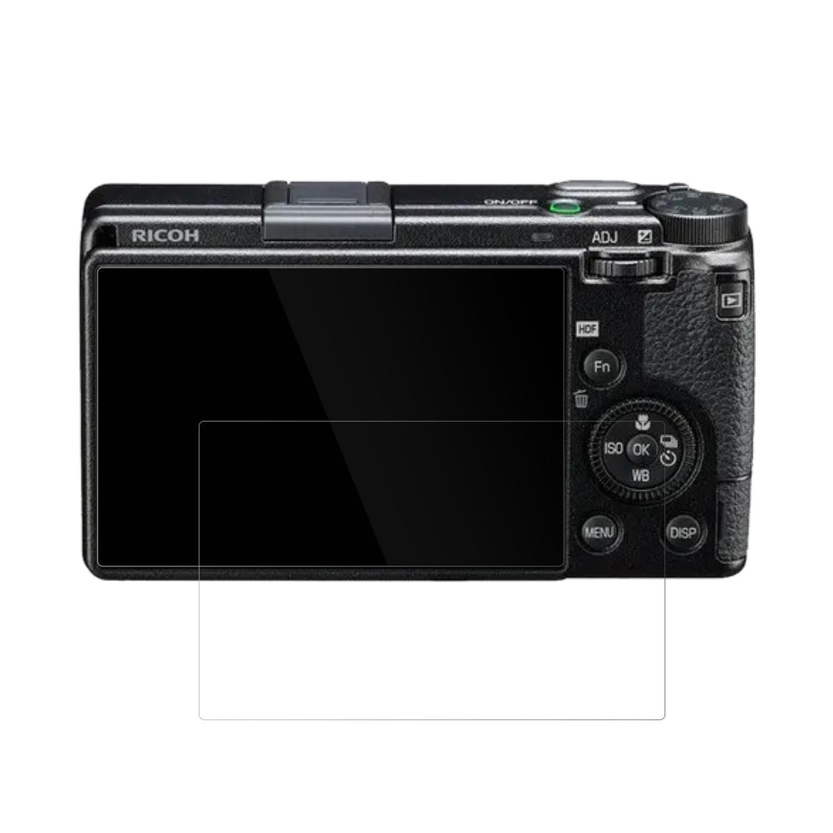 4x Schutzfolie klar für RICOH GR IIIx HDF Display- (2)