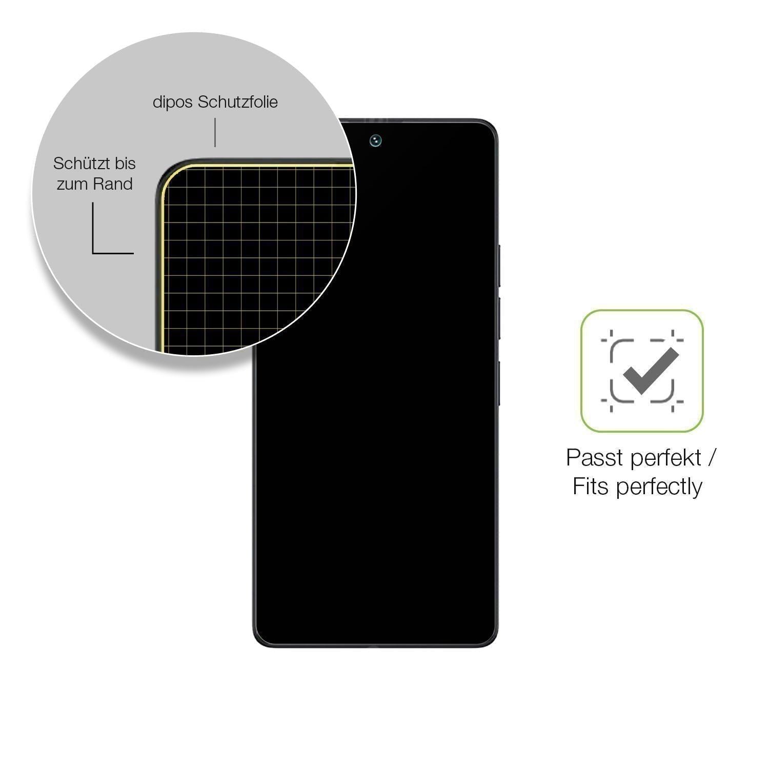2x Full Cover Schutzfolie matt für Umidigi A16 Pro (6)