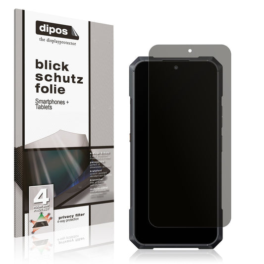 Blickschutzfolie für Cubot KingKong X Pro matt Sch (1)