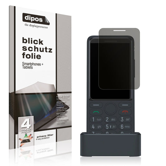 Blickschutzfolie für TCL OneTouch 4042s matt Schut (1)