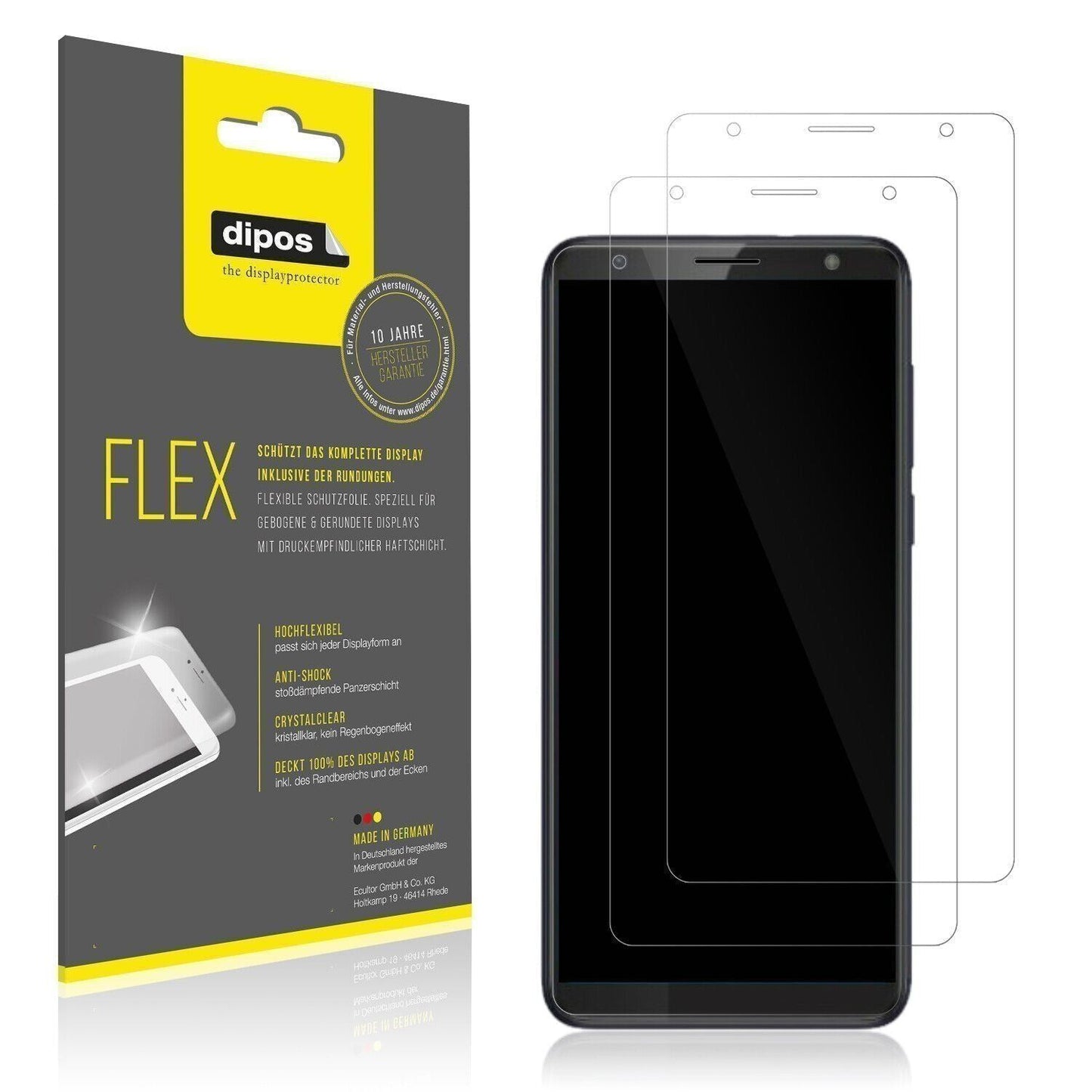 1x 3D Full Cover Schutzfolie für WALTON Primo NH4 (1)