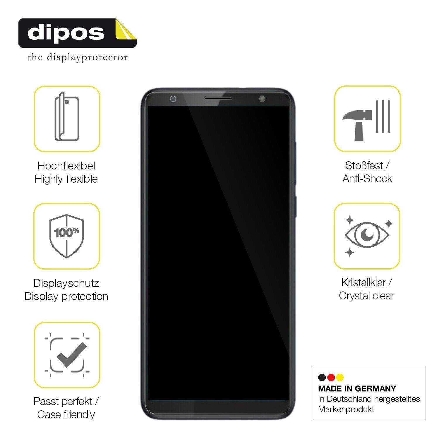 1x 3D Full Cover Schutzfolie für WALTON Primo NH4 (7)