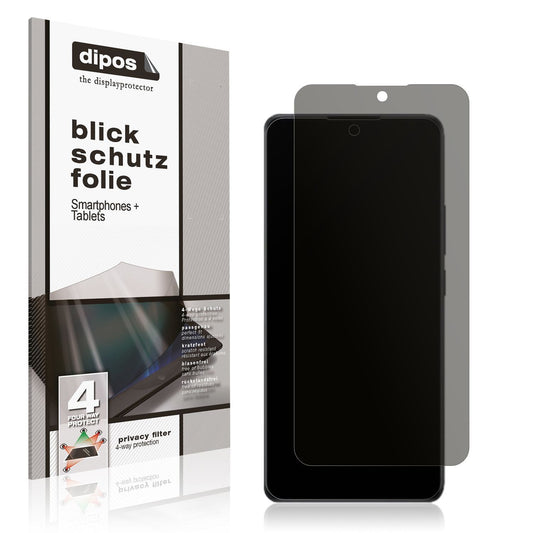 Blickschutzfolie für Xiaomi Redmi Note 14 matt Sch (1)
