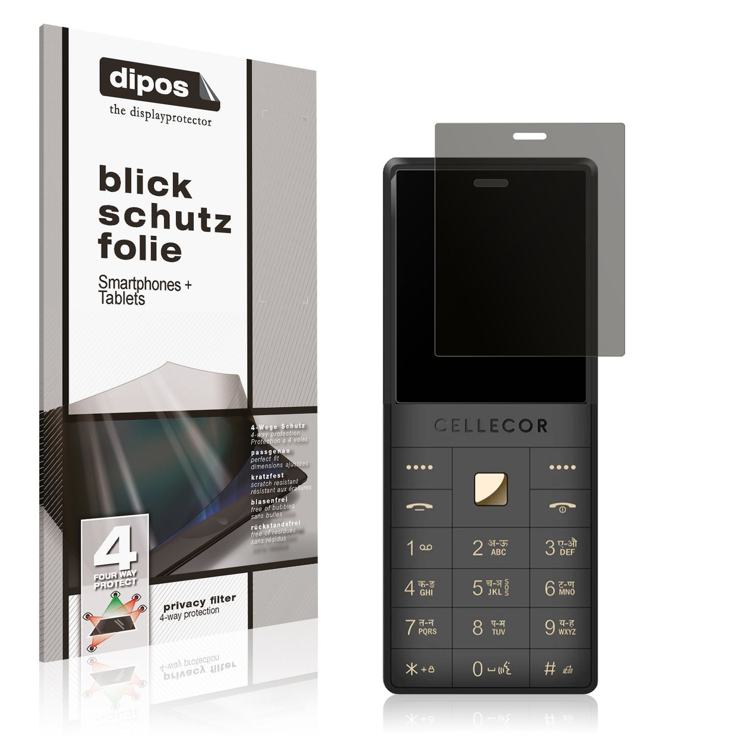 Blickschutzfolie für Cellecor C1i matt Schutzfolie (1)