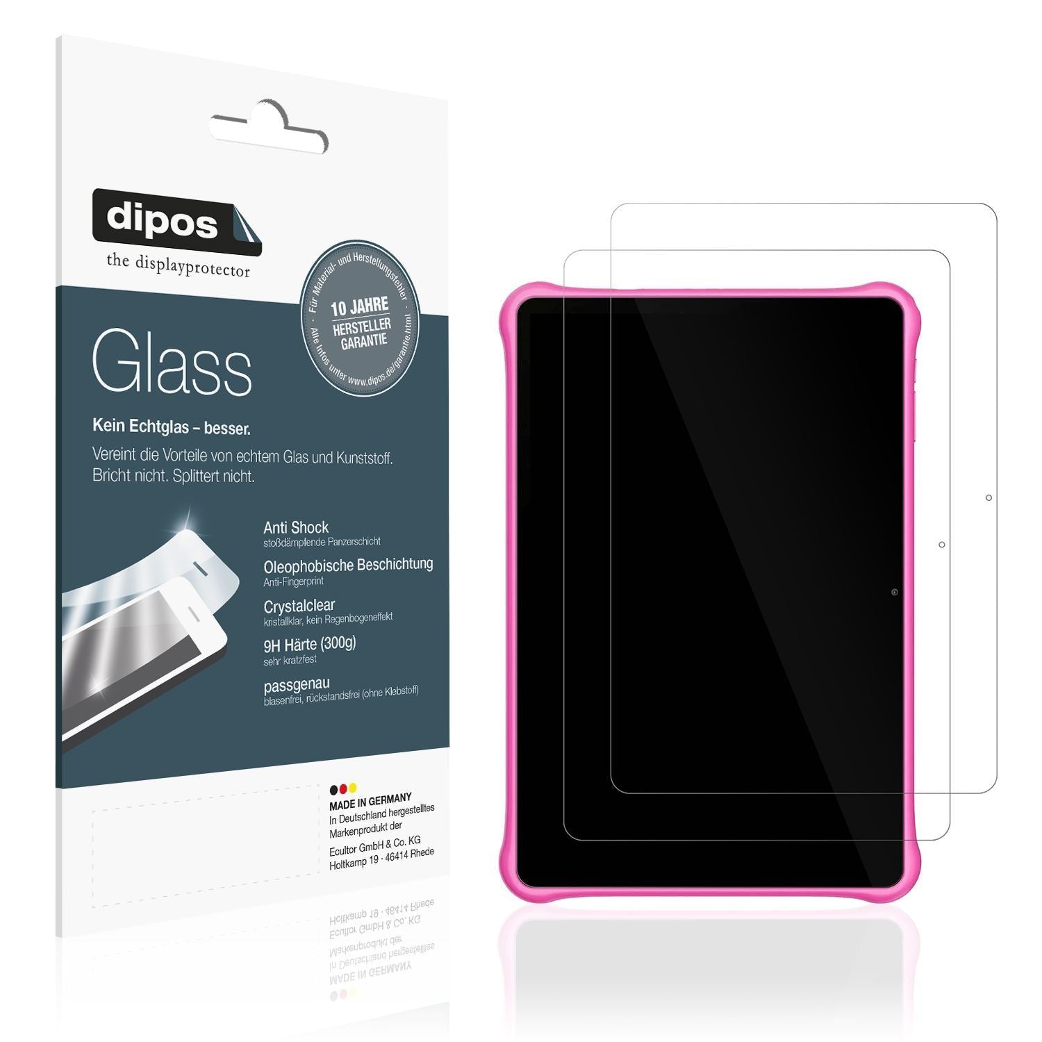 2x 9H Schutzfolie für Blackview Tab30 Kids Tablet  (1)