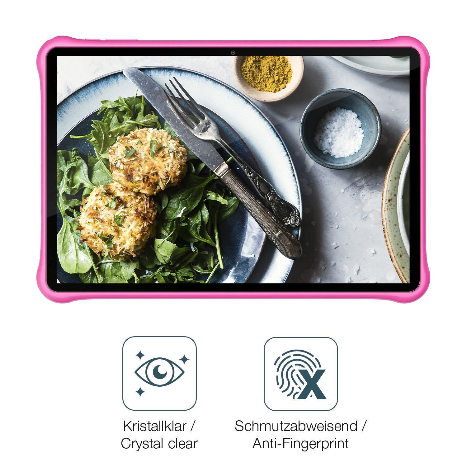 2x 9H Schutzfolie für Blackview Tab30 Kids Tablet  (5)