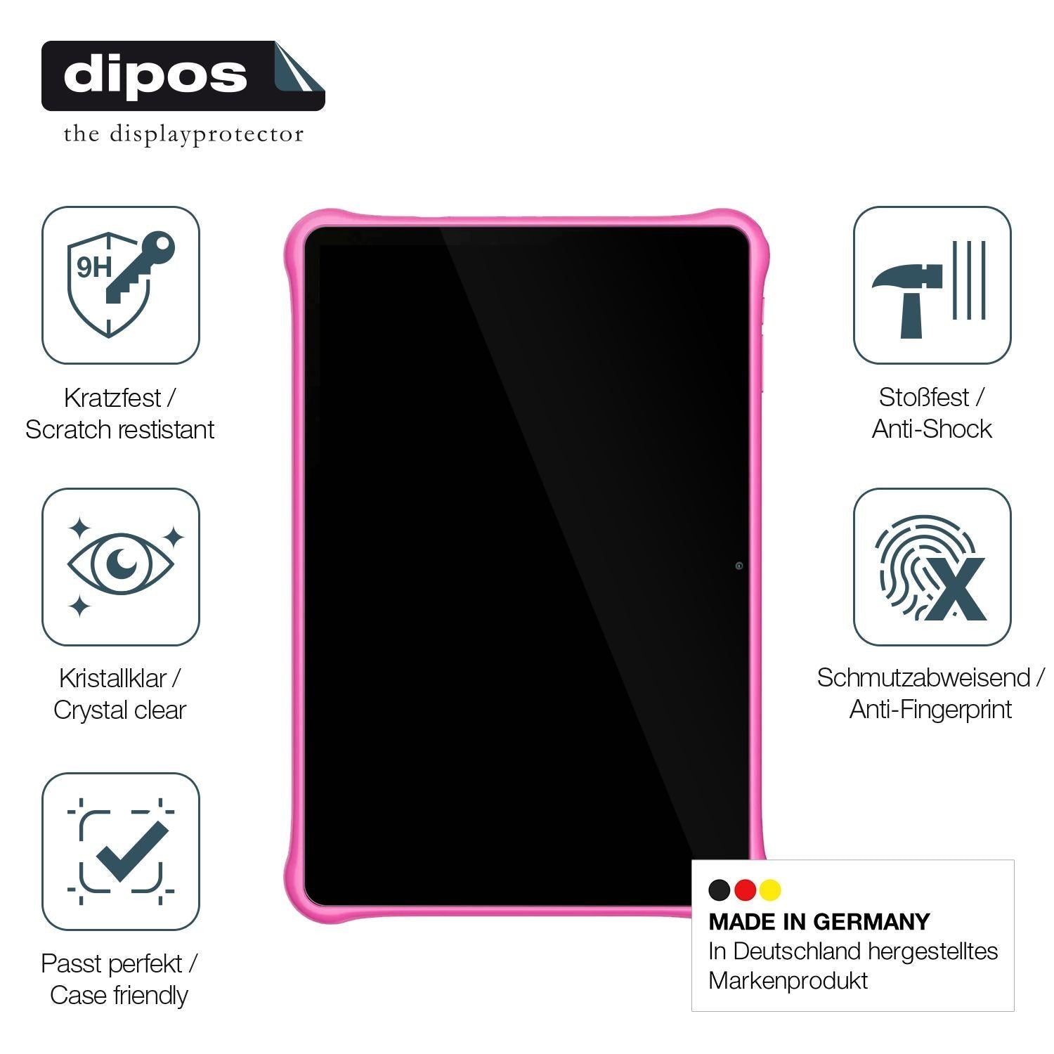 2x 9H Schutzfolie für Blackview Tab30 Kids Tablet  (7)