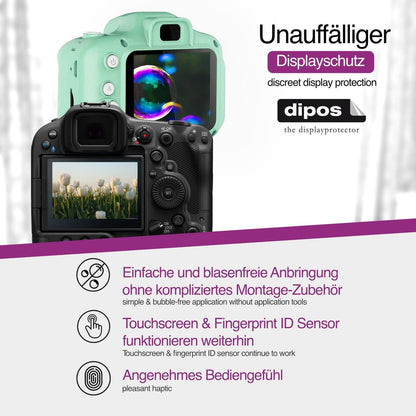 4x Schutzfolie klar für DJI Osmo Action 4 (Vordere (2)