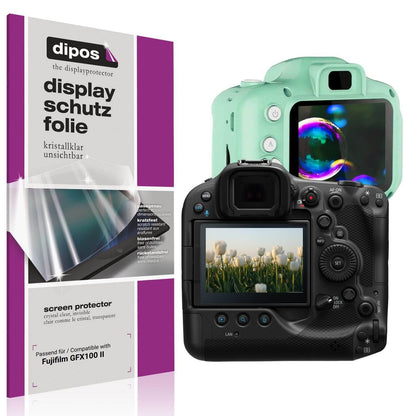 4x Schutzfolie klar für Fujifilm GFX100 II Display (1)