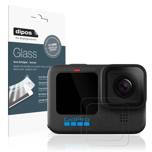 2x 9H Schutzfolie für GoPro Hero 12 Black Panzerfo (1)