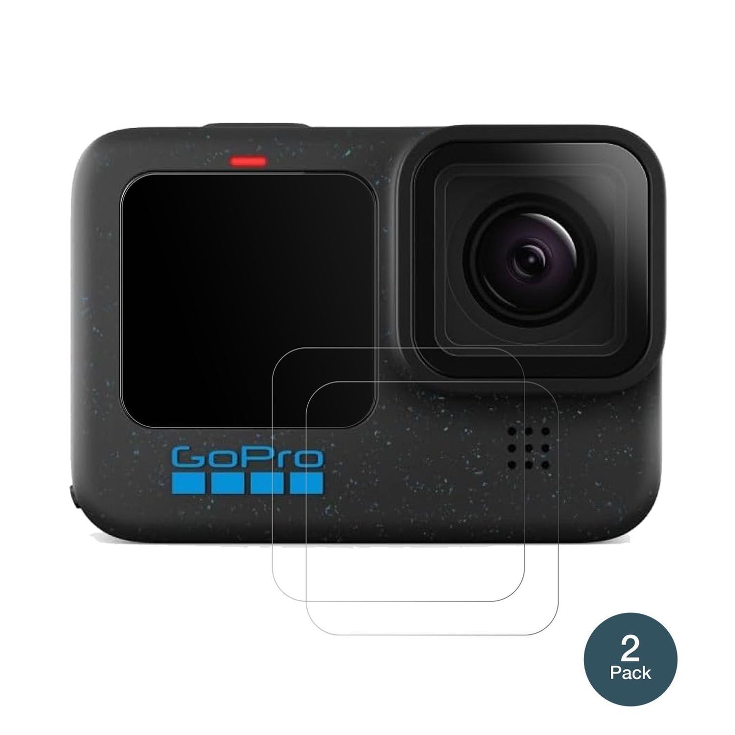 2x 9H Schutzfolie matt für GoPro Hero 12 Black Pan (2)