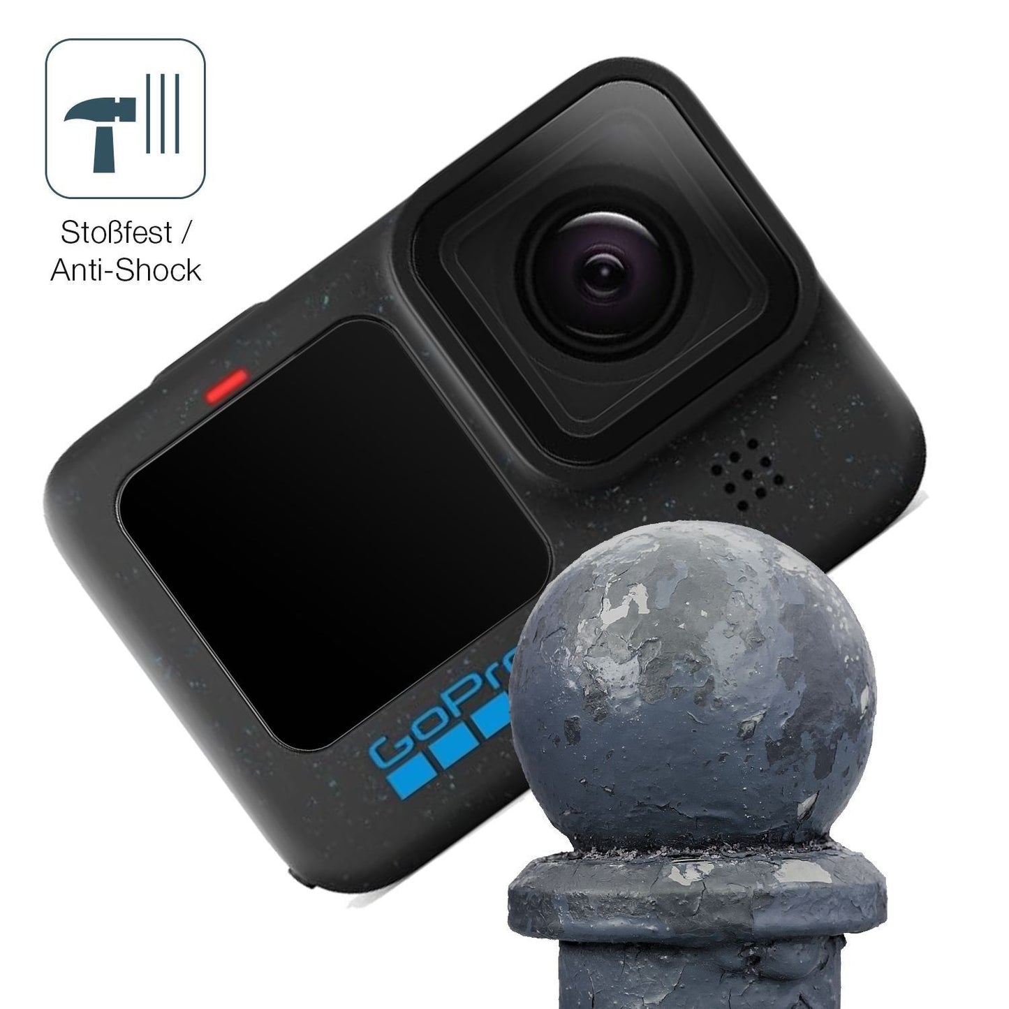 2x 9H Schutzfolie matt für GoPro Hero 12 Black Pan (4)