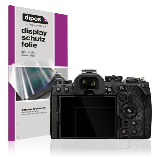 4x Schutzfolie klar für Olympus OM System OM-1 Mar (1)