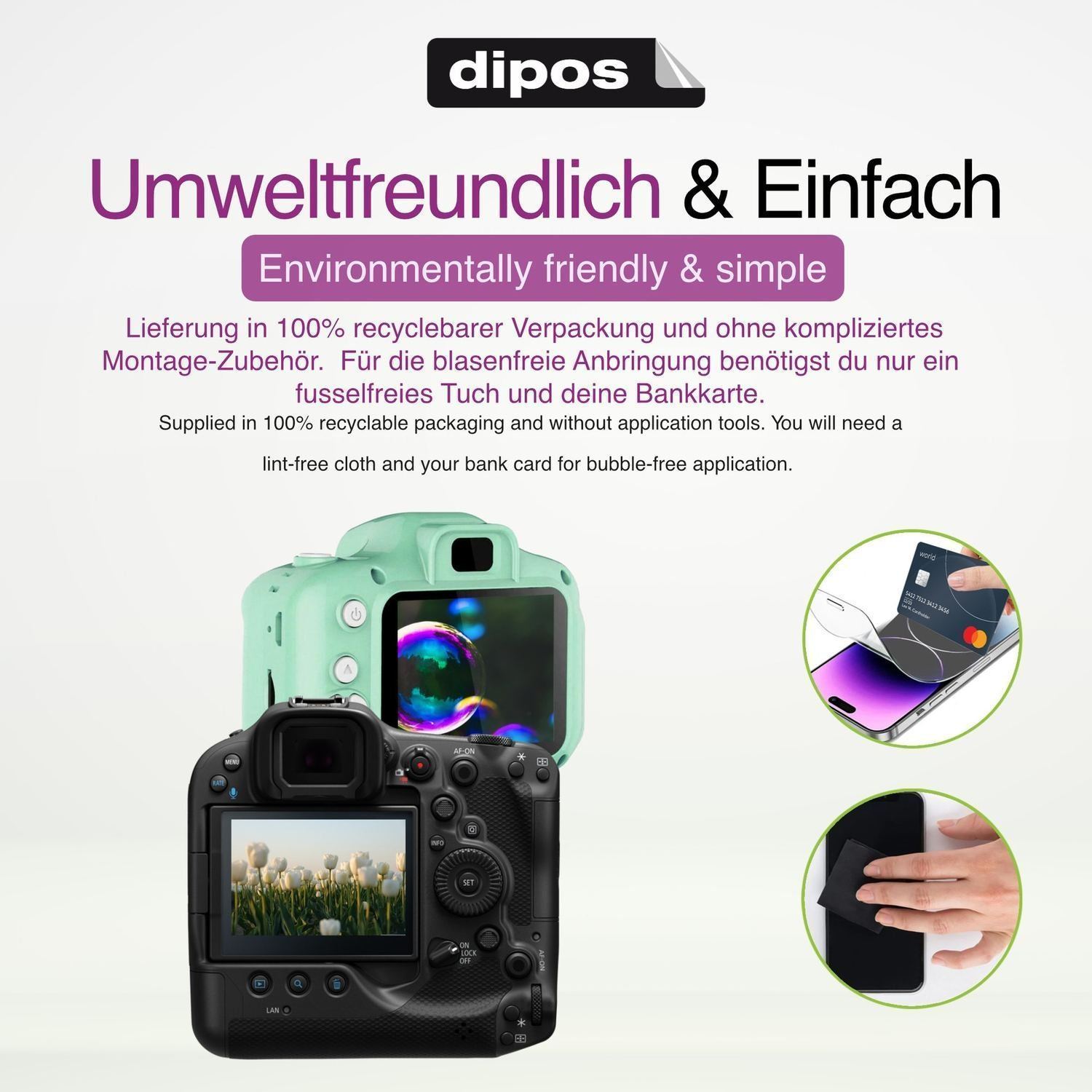4x Schutzfolie klar für Uni-Trend UTi260B Display- (4)