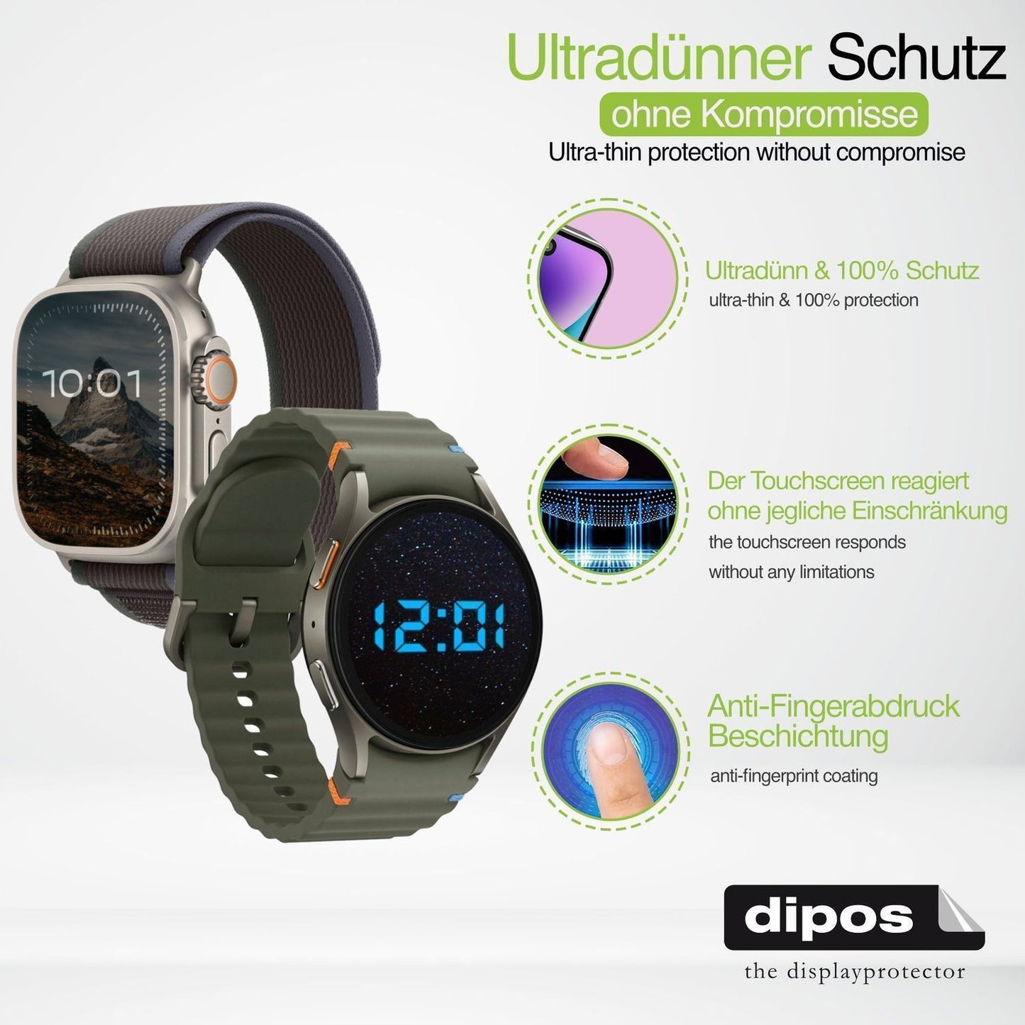 6x Schutzfolie matt für Frilla SMARTY Display-Schu (3)