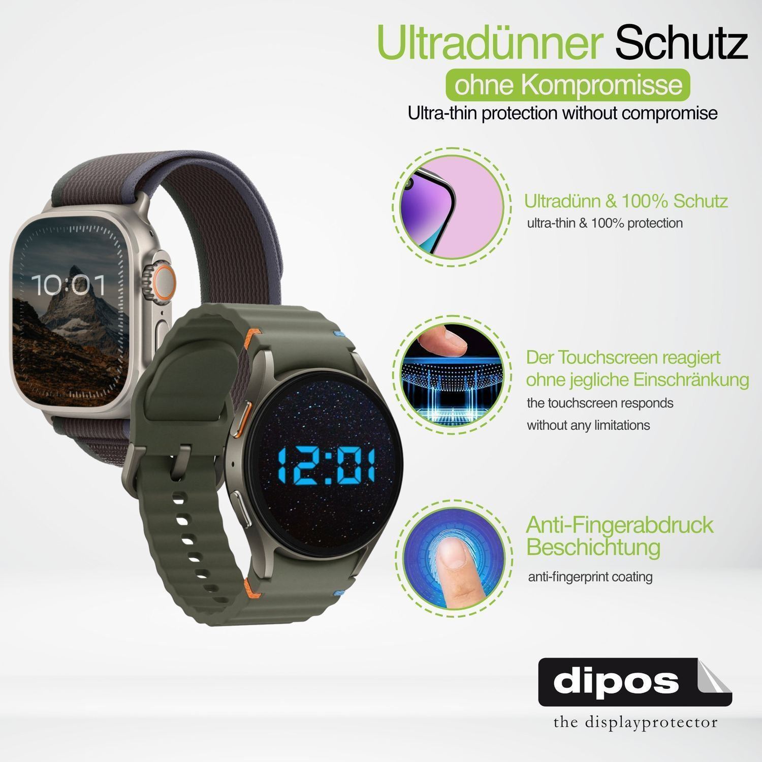 6x Schutzfolie matt für Frilla SMARTY Display-Schu (3)