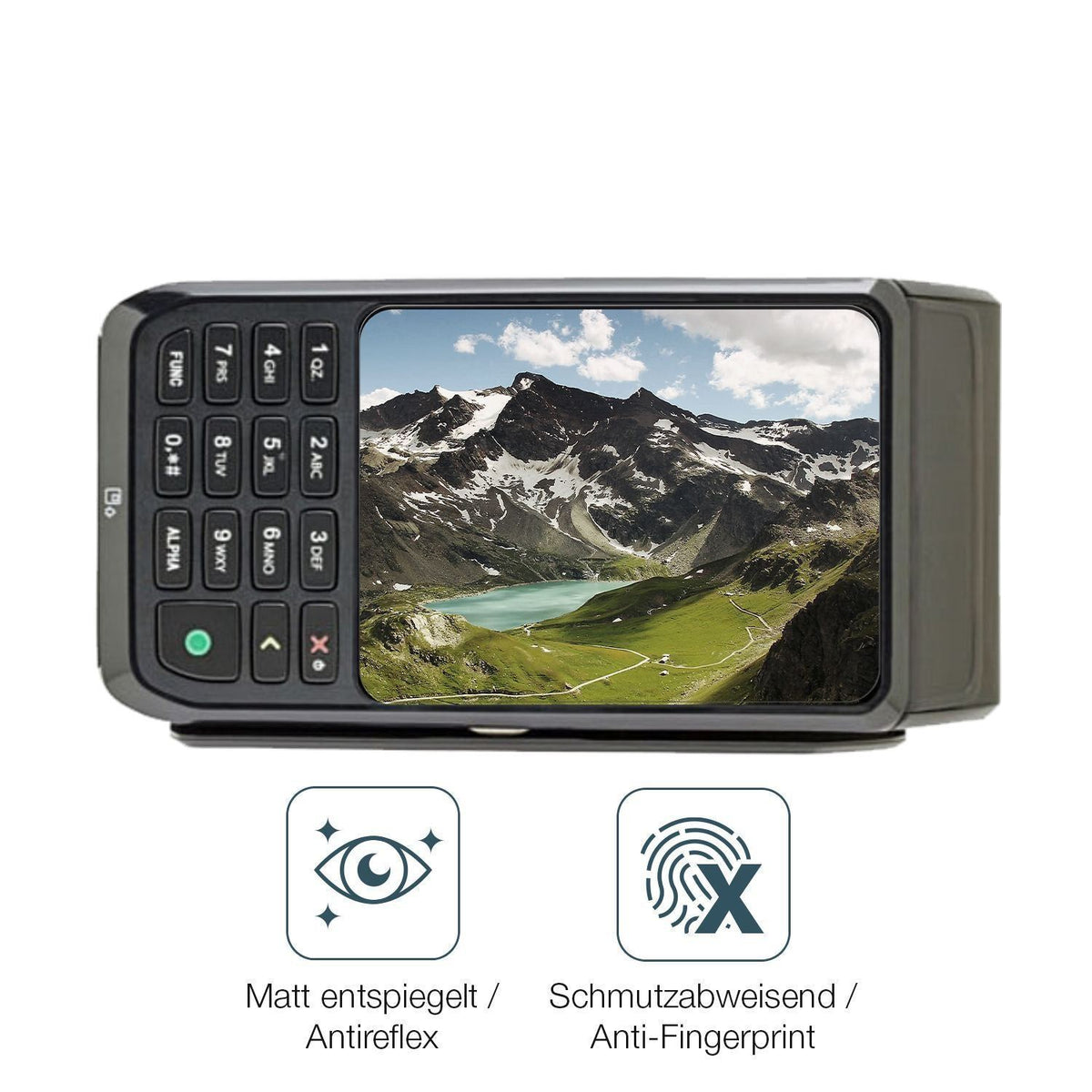4x Schutzfolie matt für CCV mobile Premium Display (4)