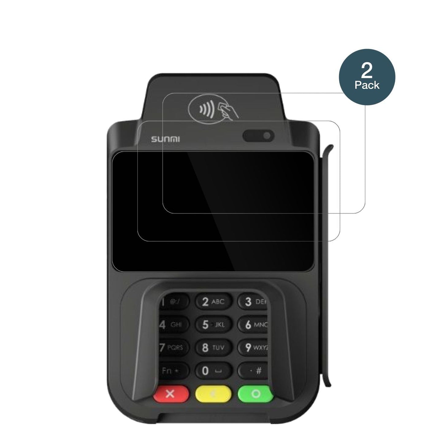 2x 9H Schutzfolie für sunmi P2 Smartpad Panzerfoli (2)
