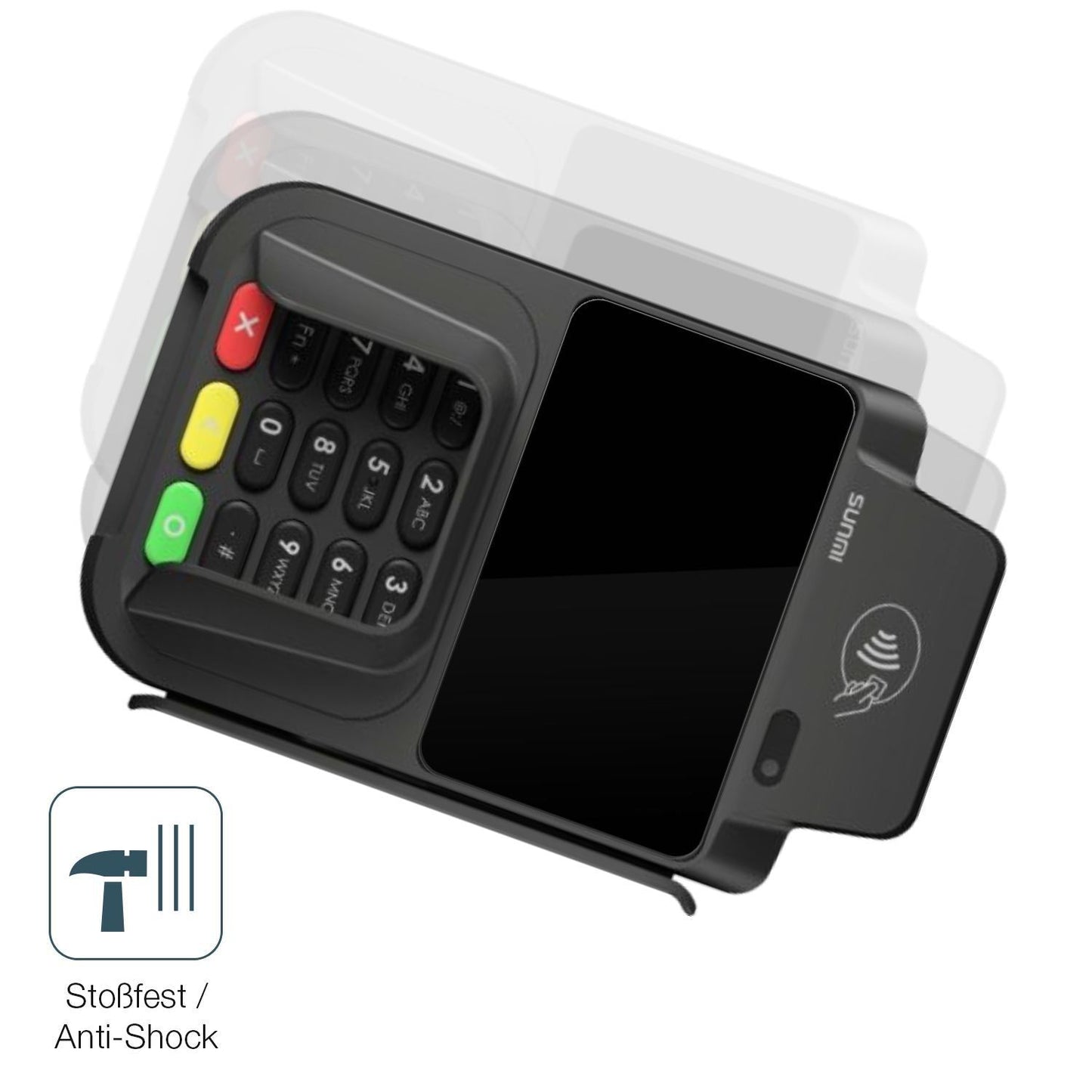 2x 9H Schutzfolie für sunmi P2 Smartpad Panzerfoli (4)