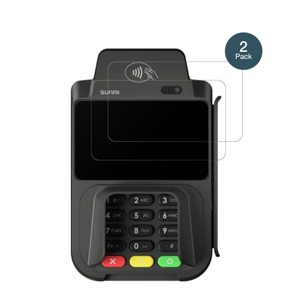 2x 9H Schutzfolie matt für sunmi P2 Smartpad Panze (2)