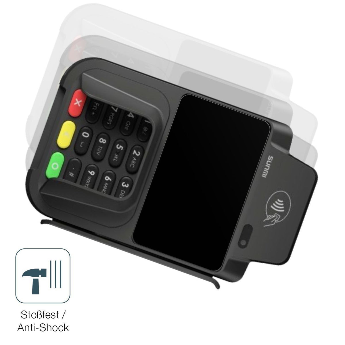 2x 9H Schutzfolie matt für sunmi P2 Smartpad Panze (4)