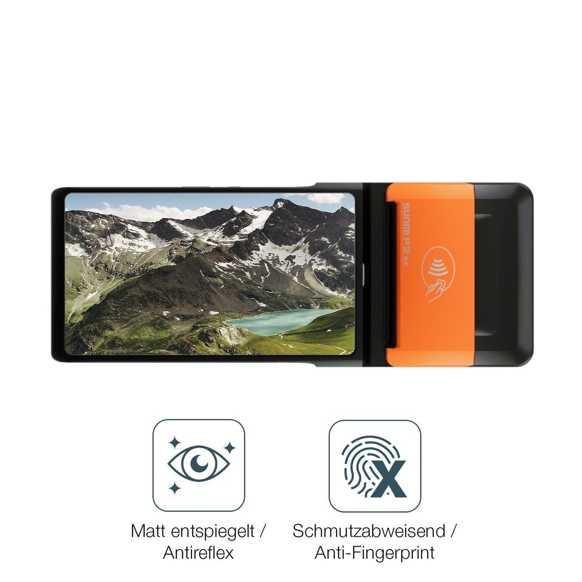 2x 9H Schutzfolie matt für sunmi P2 SE Panzerfolie (5)