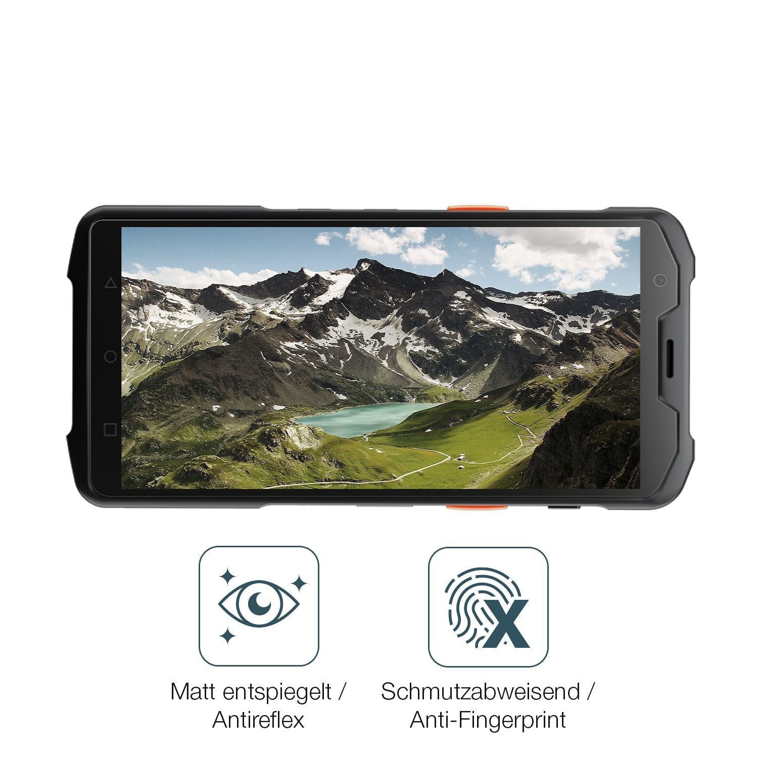4x Schutzfolie matt für sunmi L2s Display-Schutzfo (4)