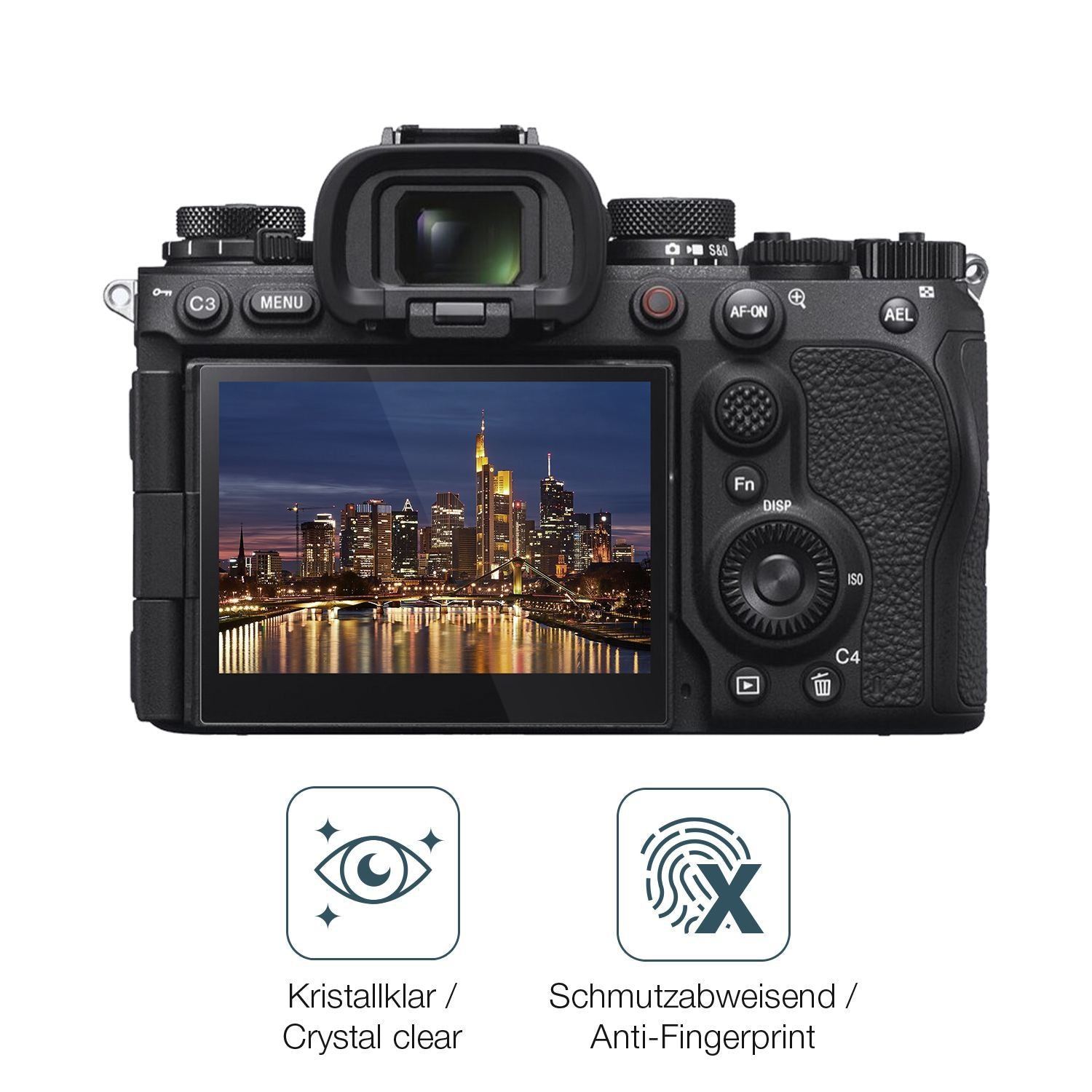 2x 9H Schutzfolie für Sony Alpha 9 III Panzerfolie (5)