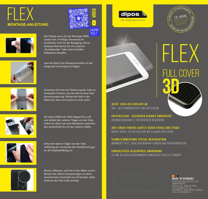 2x 3D Full Cover Schutzfolie für Garmin Fenix 8 AM (6)