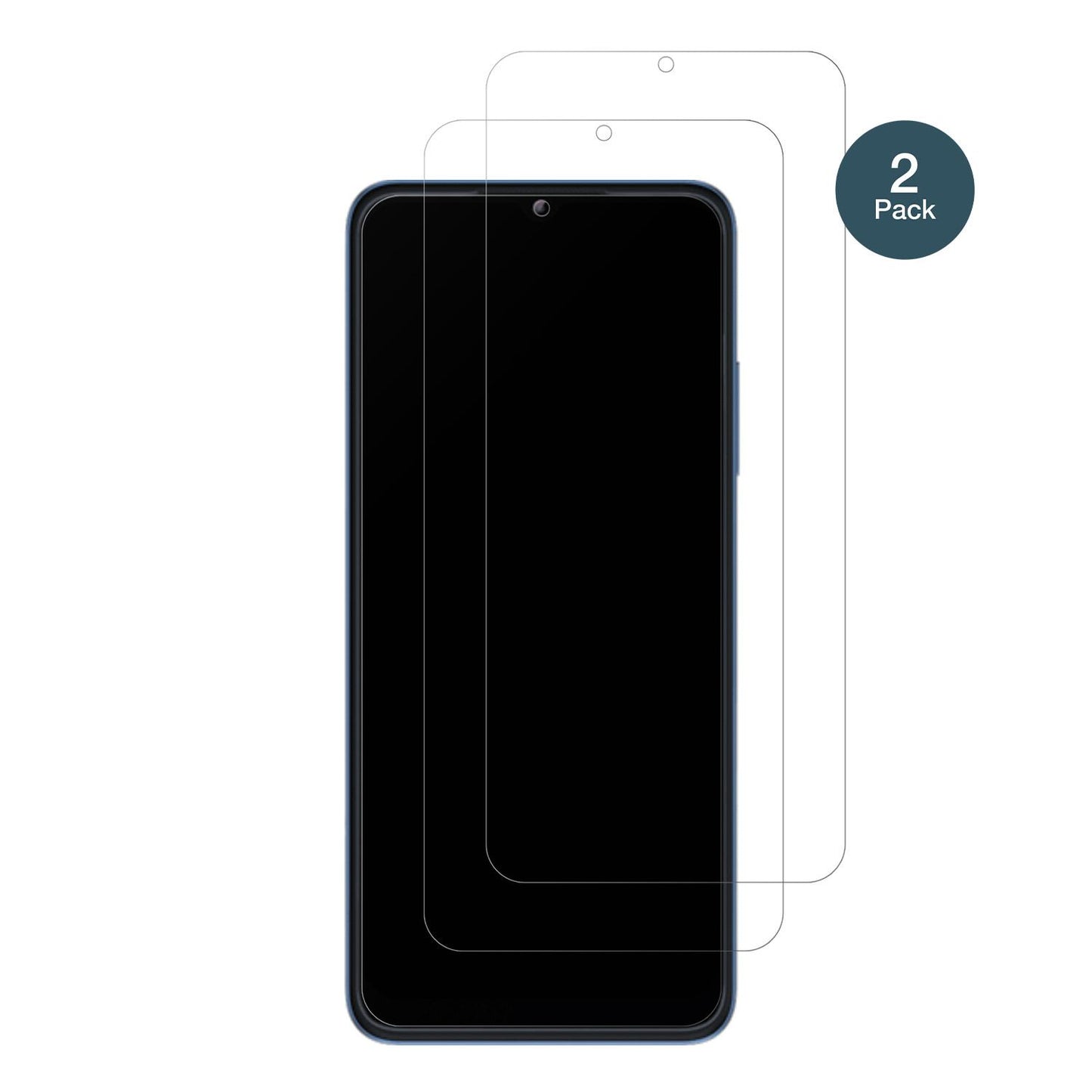 2x 9H Schutzfolie matt für Telekom T Phone Panzerf (2)