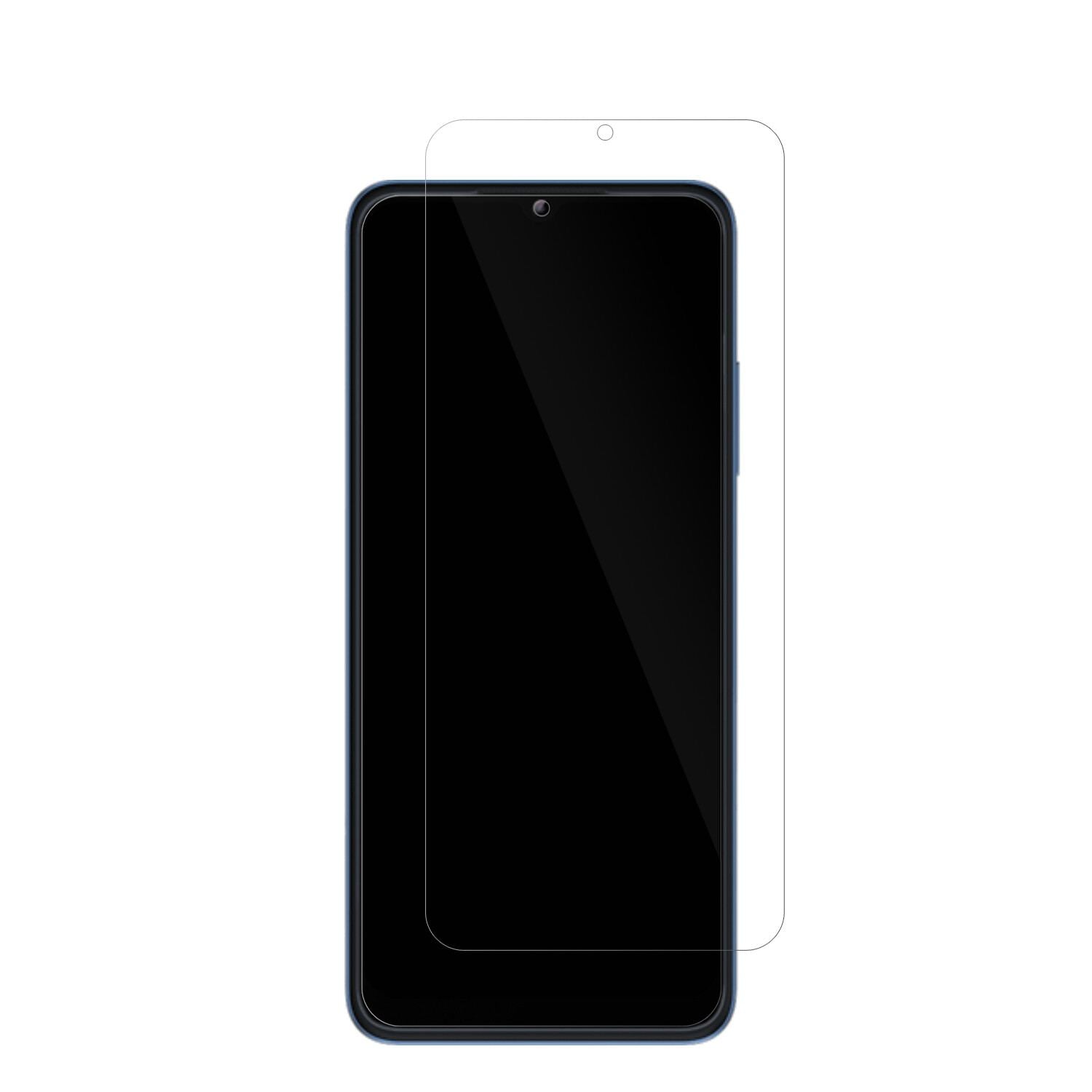 2x Schutzfolie klar für Telekom T Phone Display-Sc (2)