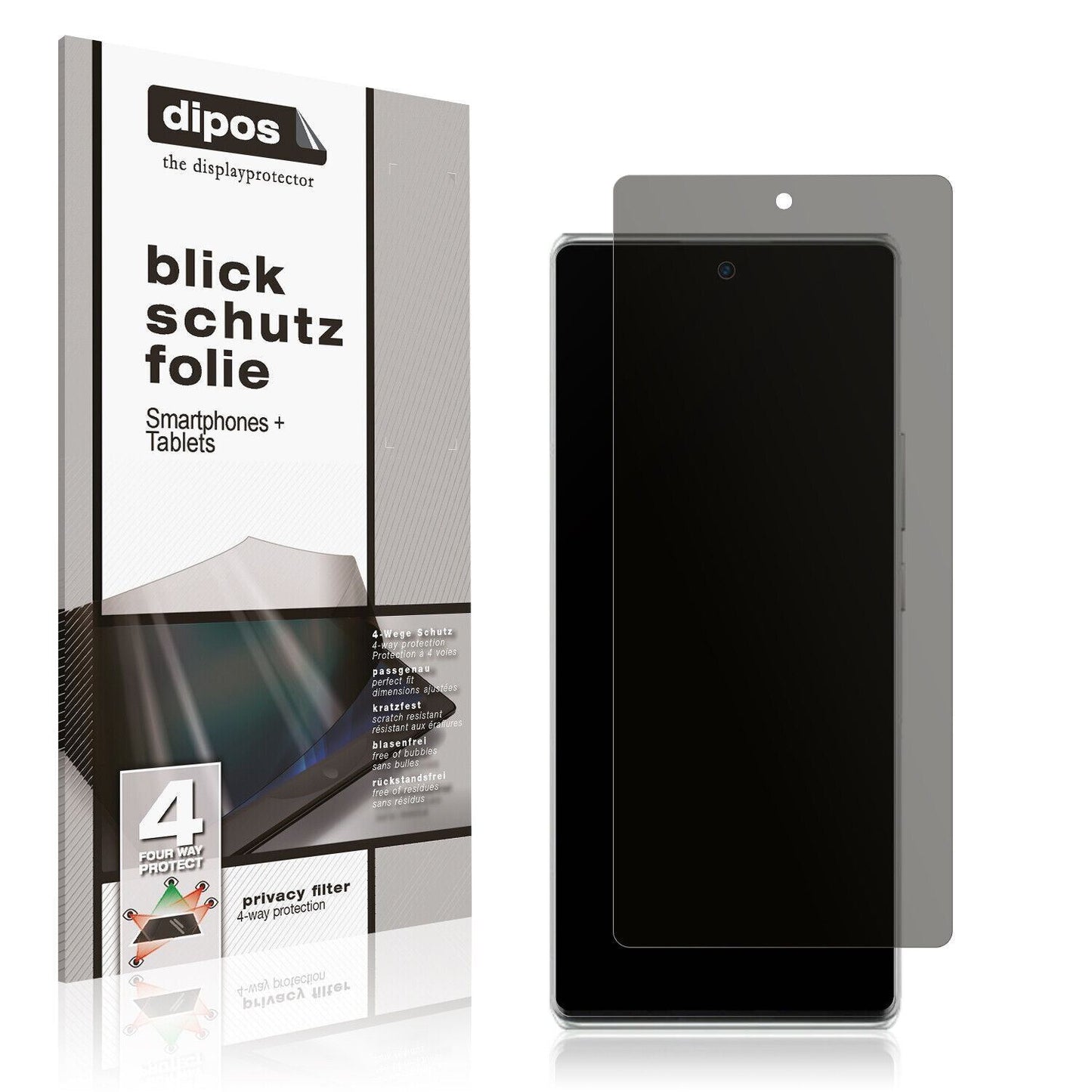 Blickschutzfolie für NUBIA Z50 matt Schutzfolie Pr (1)