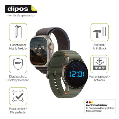 2x Full Cover Schutzfolie matt für WeurGhy Y6 1.85 (2)