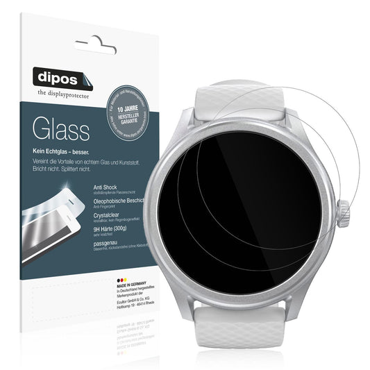 2x 9H Schutzfolie für Hama 5010 Smartwatch Panzerf (1)