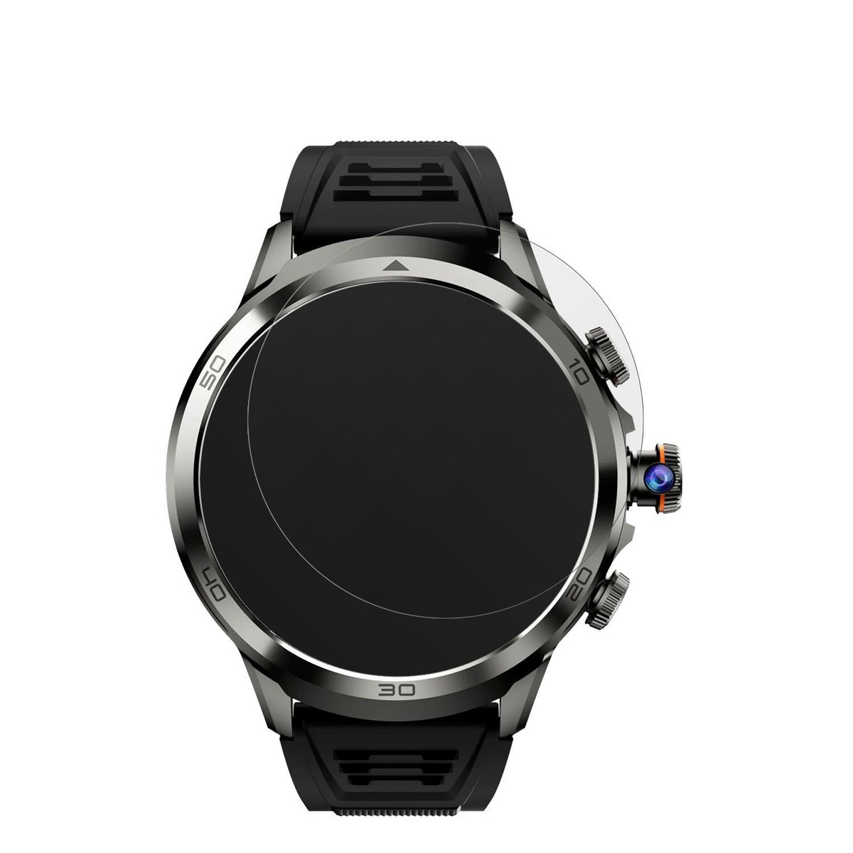 6x Schutzfolie matt für Rogbid Model R2 Smartwatch (2)