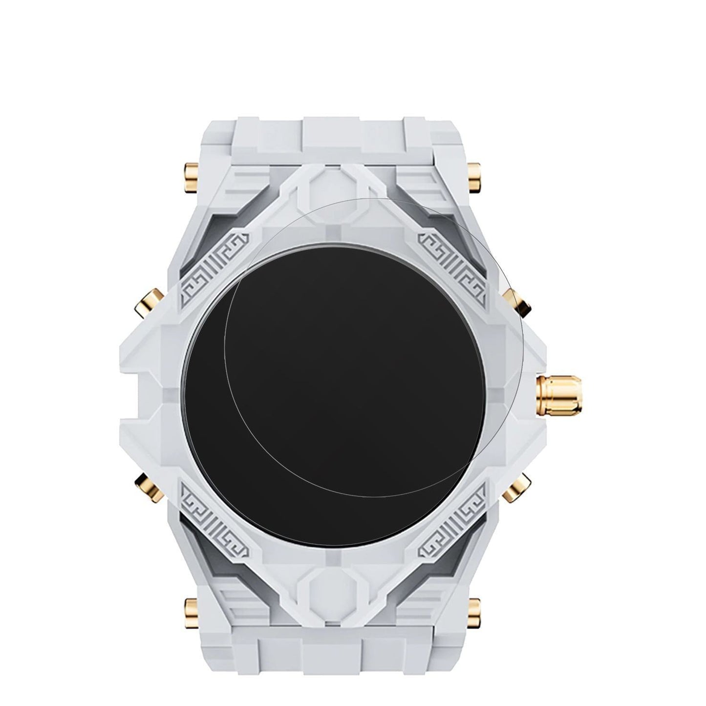 6x Schutzfolie matt für Rogbid T.rex Smartwatch Di (2)