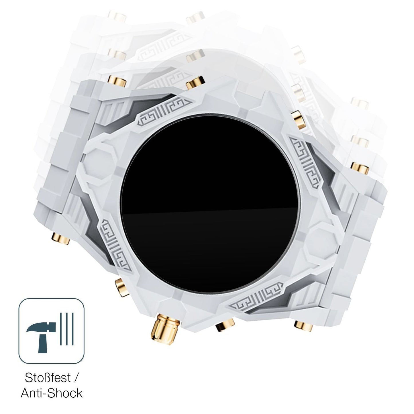 2x 9H Schutzfolie für Rogbid T.rex Smartwatch Panz (4)