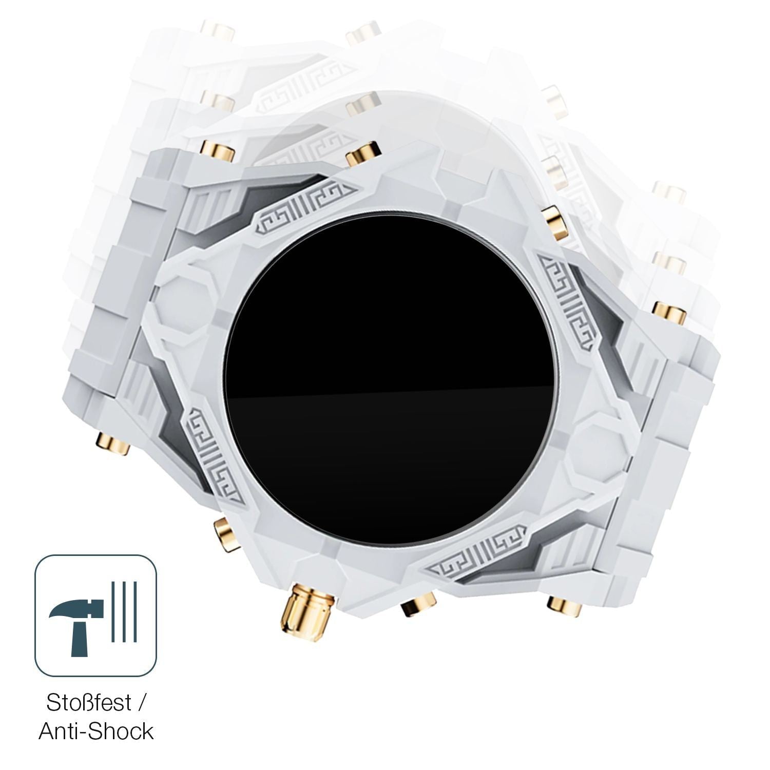 2x 9H Schutzfolie für Rogbid T.rex Smartwatch Panz (4)