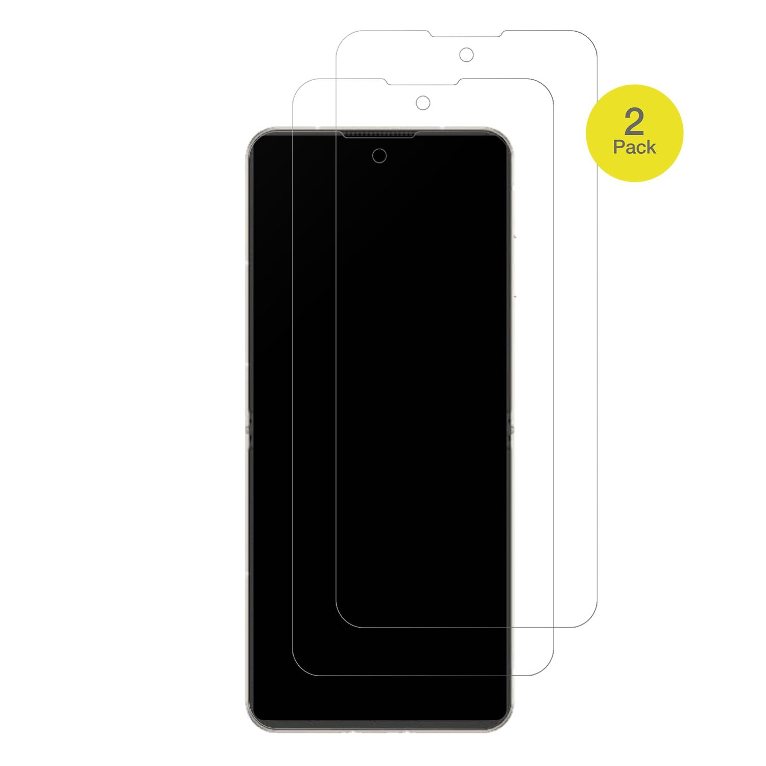 2x Full Cover Schutzfolie matt für Nubia Flip 5G (2)
