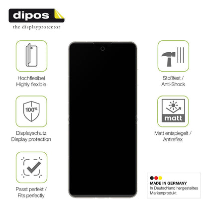 2x Full Cover Schutzfolie matt für Nubia Flip 5G (7)