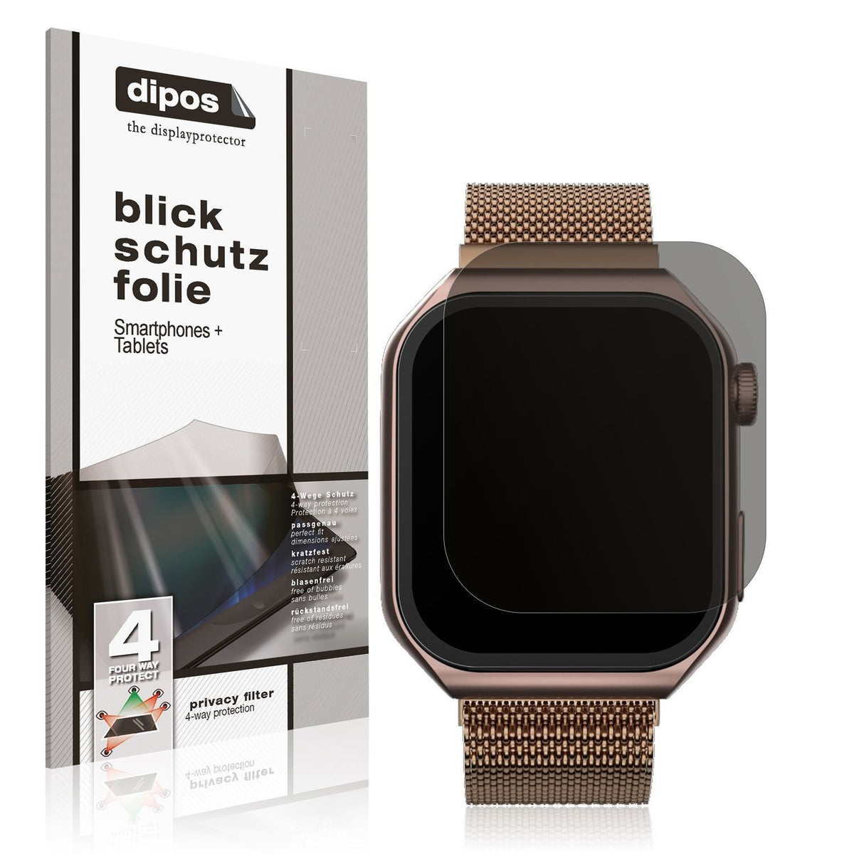 Blickschutzfolie für Lava ProWatch V1 matt Schutzf (1)
