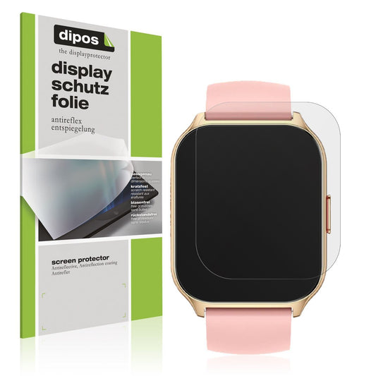 6x Schutzfolie matt für ZOSKVEE P95 Smartwatch Dis (1)