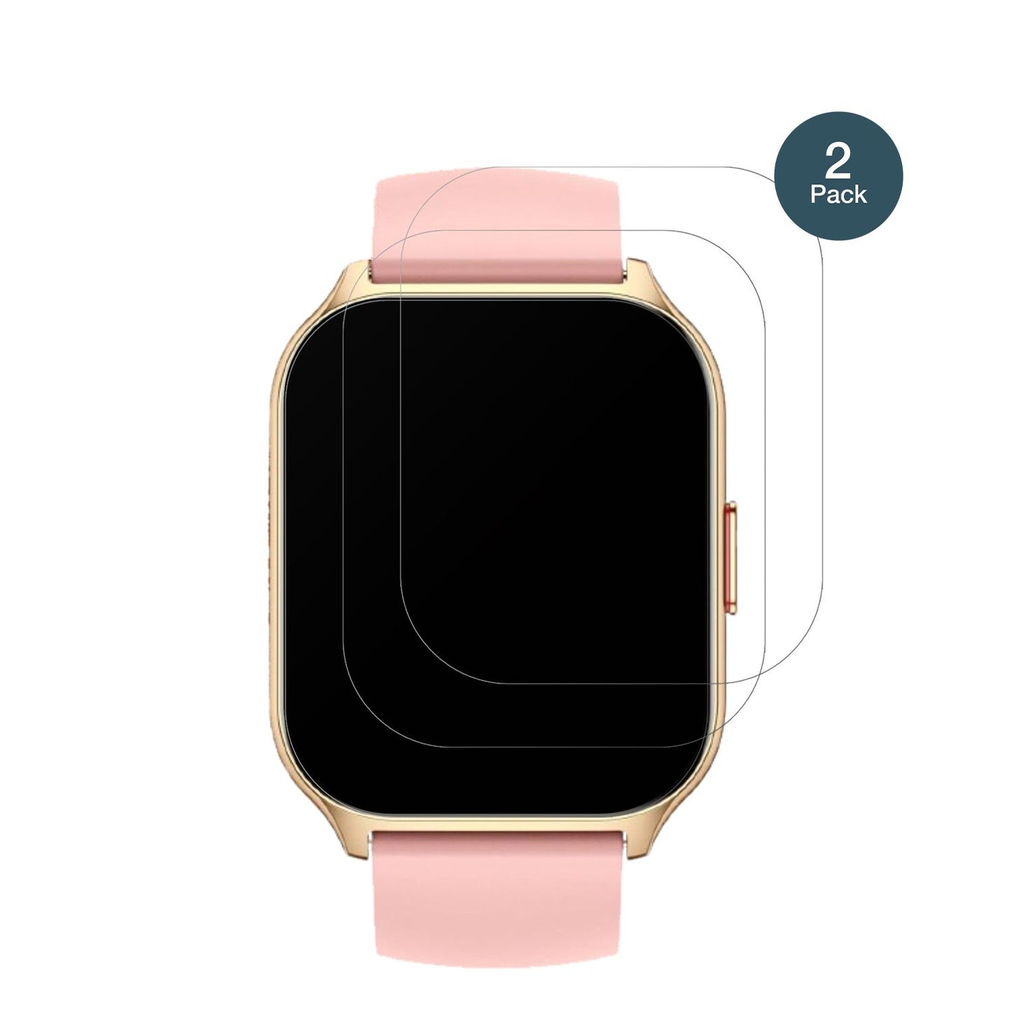 2x 9H Schutzfolie matt für ZOSKVEE P95 Smartwatch  (2)