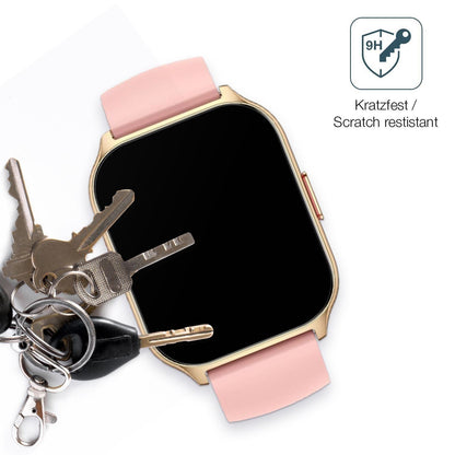 2x 9H Schutzfolie matt für ZOSKVEE P95 Smartwatch  (3)