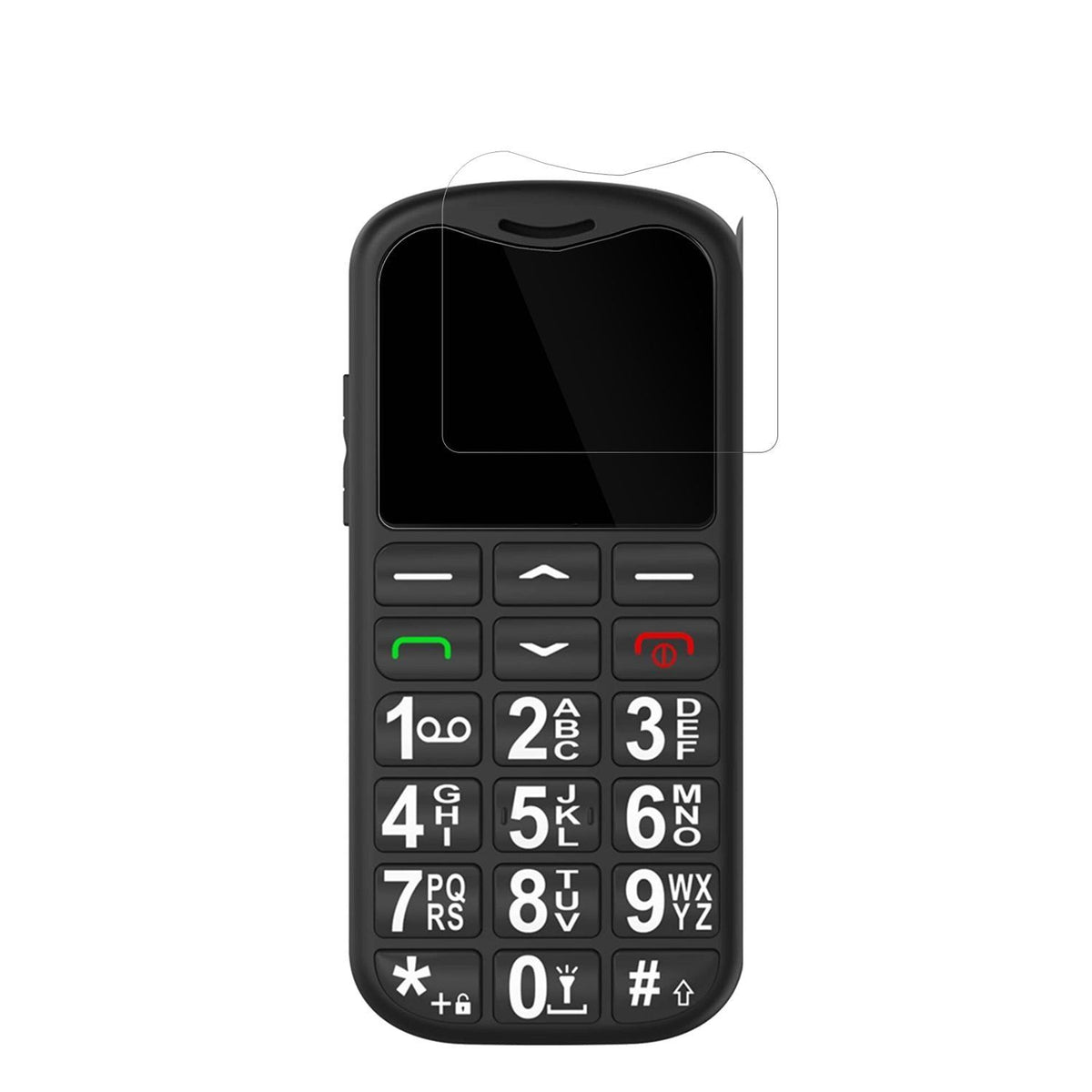 4x Schutzfolie klar für uleway G180 Seniorenhandy  (2)