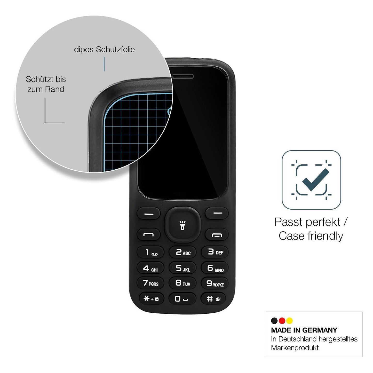 2x 9H Schutzfolie für mpTech myPhone Fusion 059029 (6)