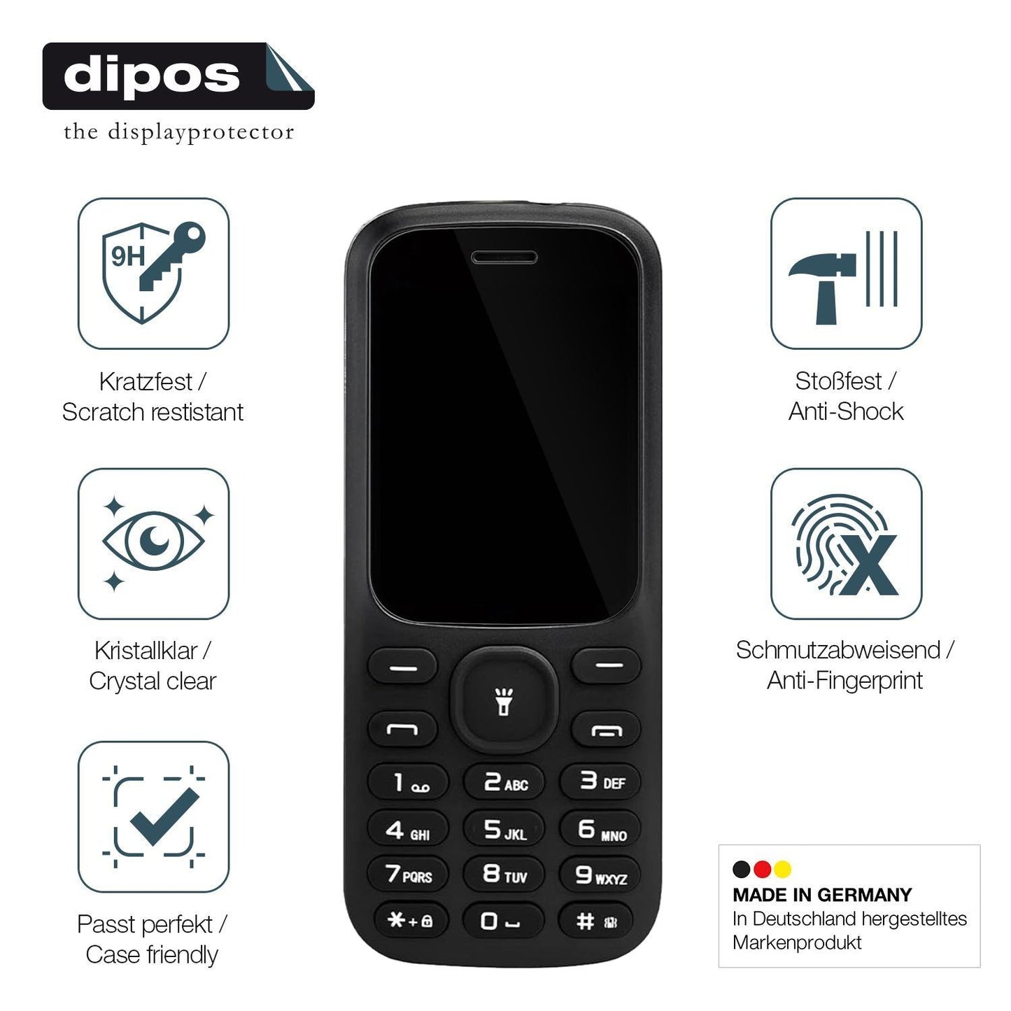 2x 9H Schutzfolie für mpTech myPhone Fusion 059029 (7)