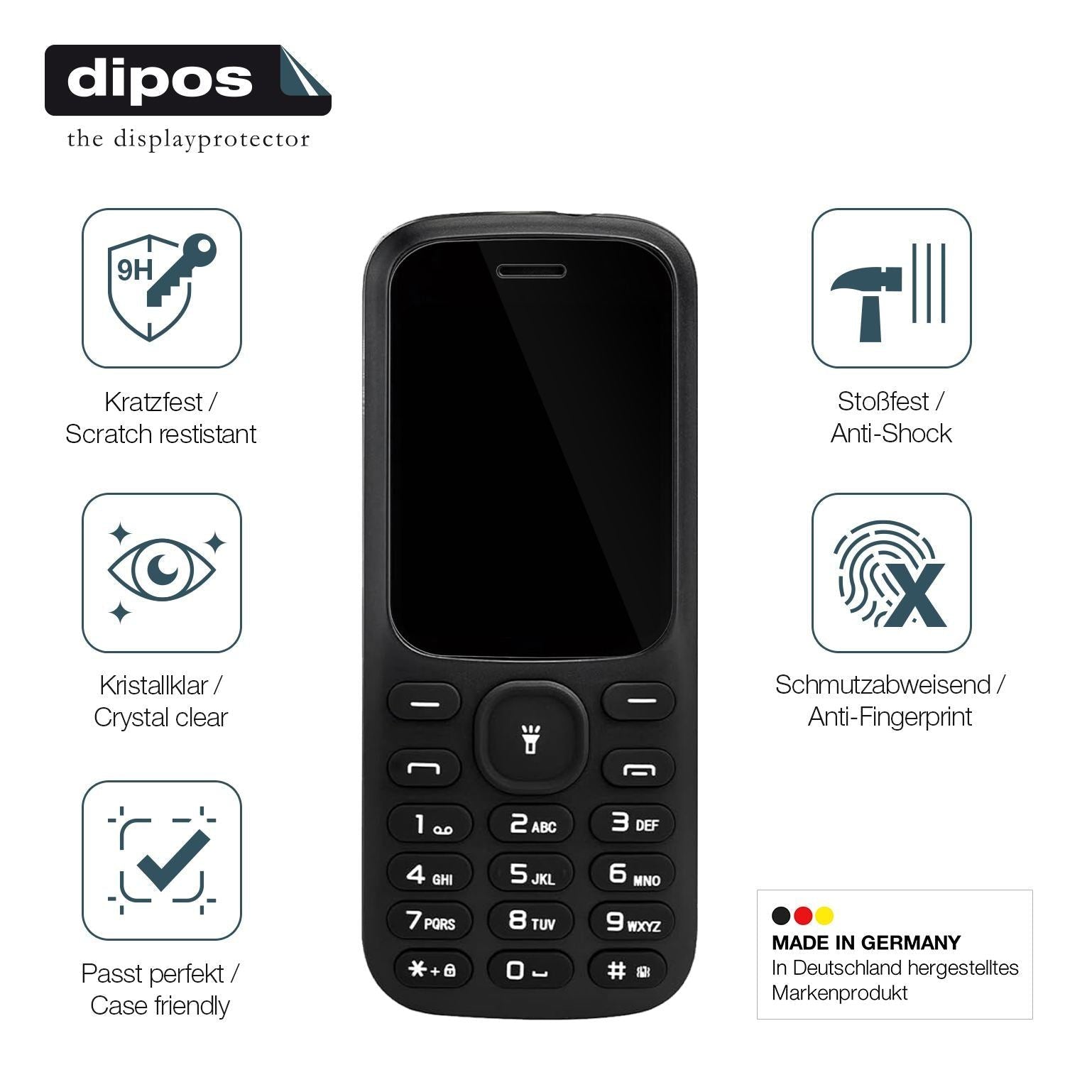 2x 9H Schutzfolie für mpTech myPhone Fusion 059029 (7)
