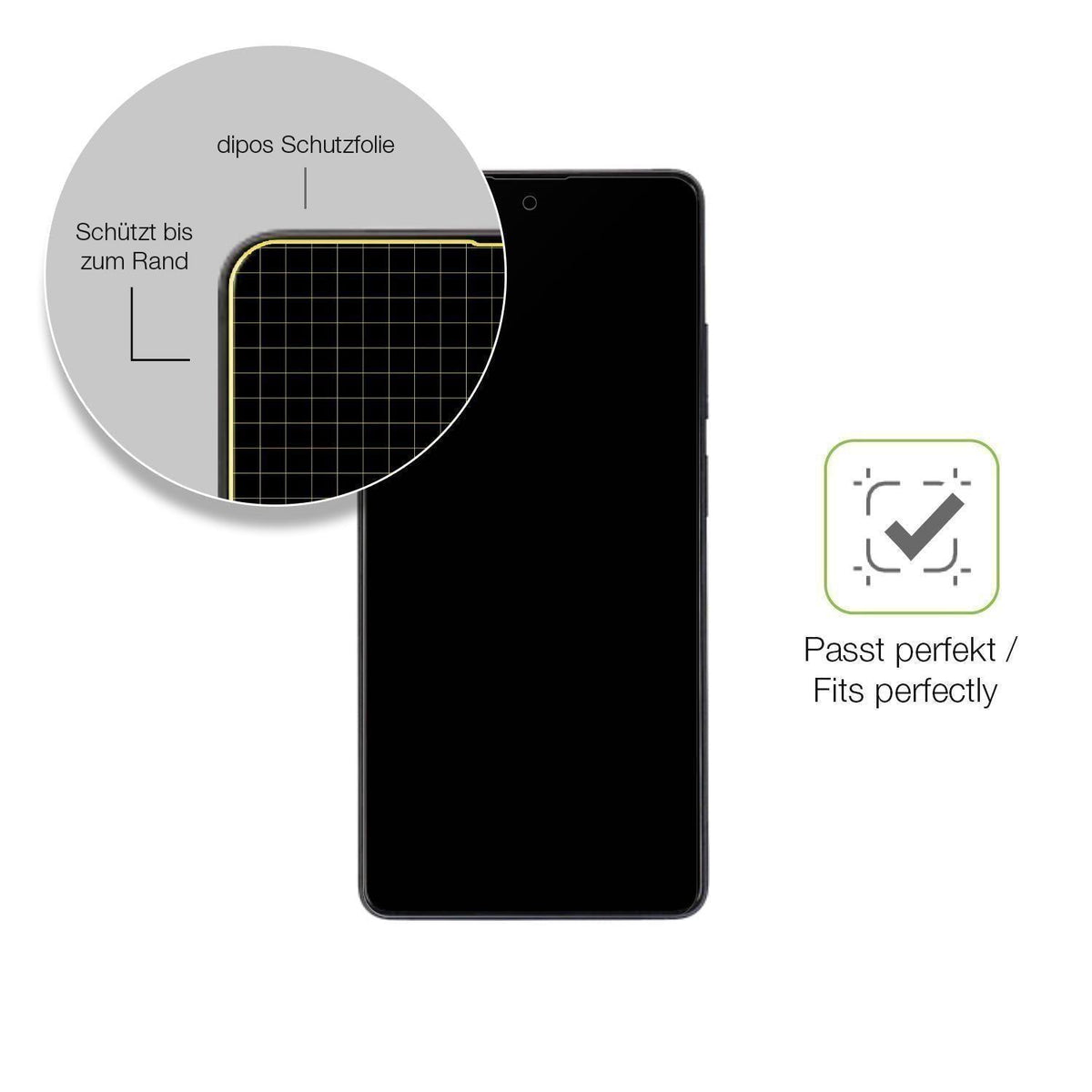 2x Full Cover Schutzfolie matt für Xiaomi Redmi No (6)