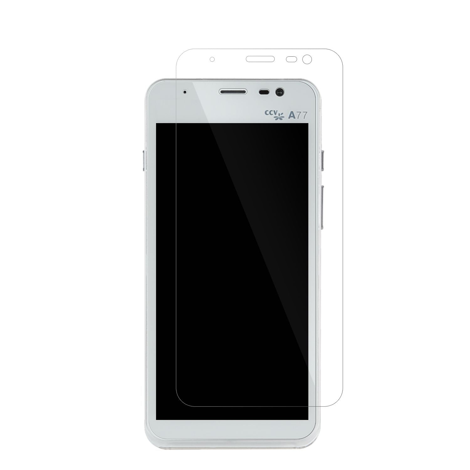 4x Schutzfolie klar für CCV compact A77 Display-Sc (2)